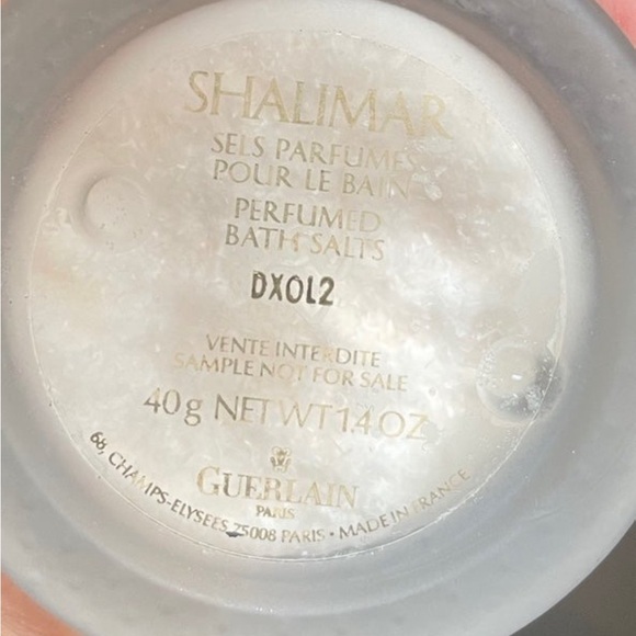 New Guerlain Paris Shalimar Perfumed Pearls & Bath Salts Set - Picture 5 of 9